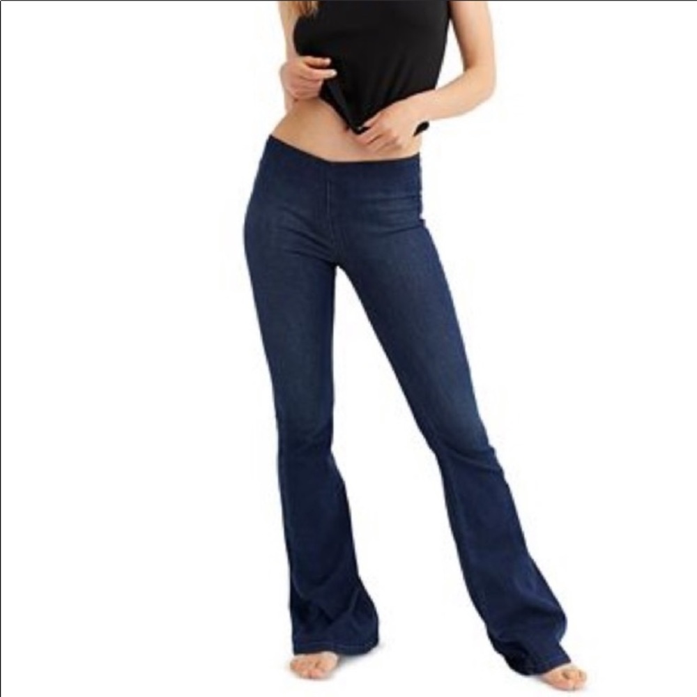 Free People Penny pull in flares